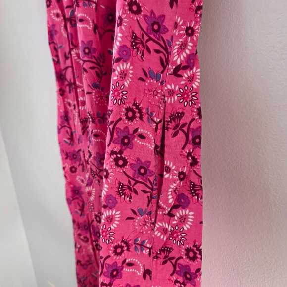 Phases Women's Floral Cotton Nightgown with Pockets - M - Picture 2 of 6